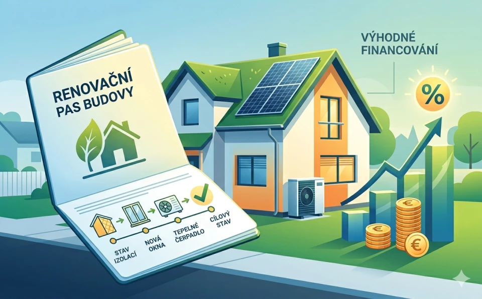 Renovační pas budovy pomůže snížit náklady na rekonstrukci   